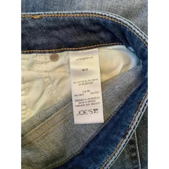 Joes Jeans Skinny Leg Fringe Jean Size 28 - Picture 8 of 8